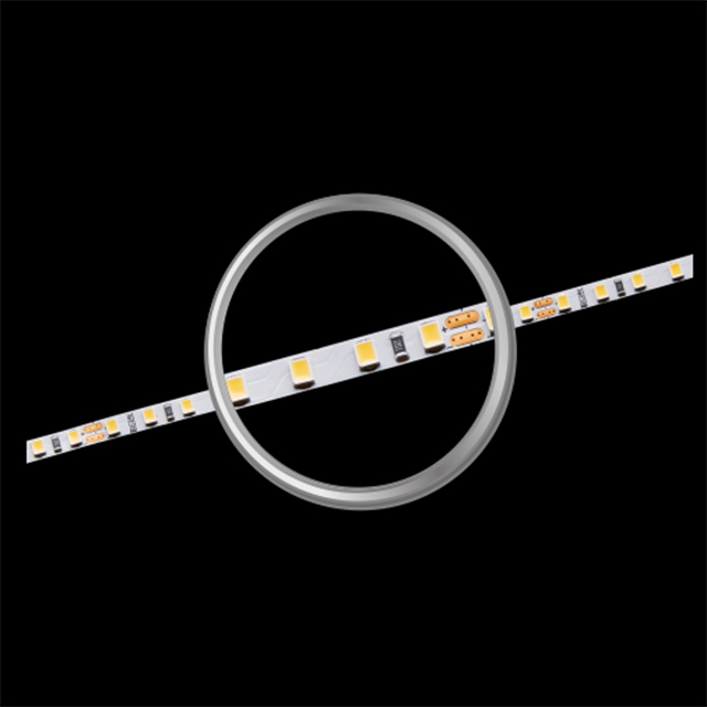 SMD2835 120 LEDs 9,6 W 5 mm Fita LED branca quente