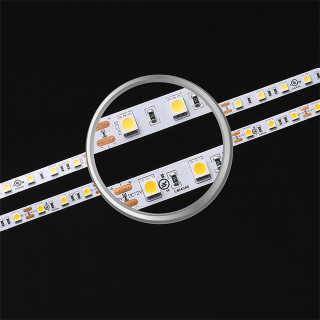 SMD5050 60 LEDs 14,4 W regulável luz de tira led branca