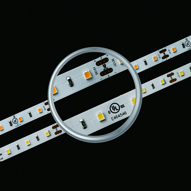 SMD2835 60 LEDs 14,4 W CRI de alta luz de tira branca