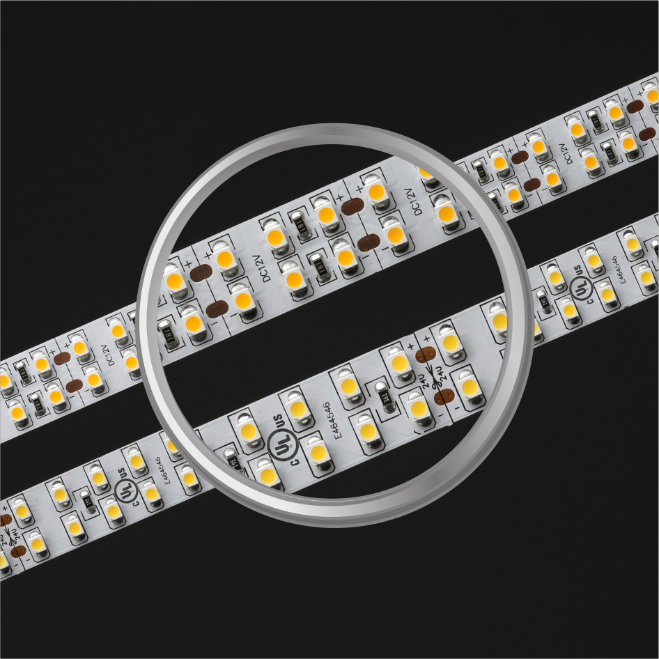 SMD1210 240 LEDs 19,2 W Fita Led de Linha Dupla